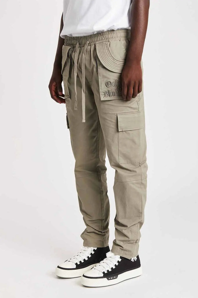 Khaki Twill Cargo Pant Only the Blind