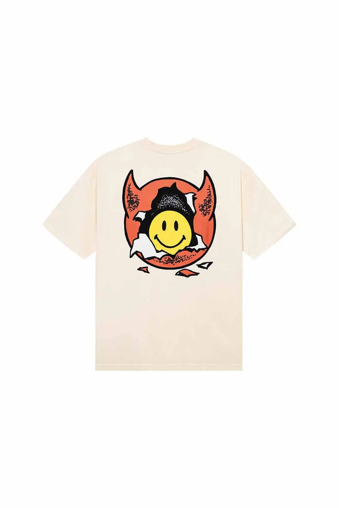Smiley Inner Peace T-Shirt for Mens Market
