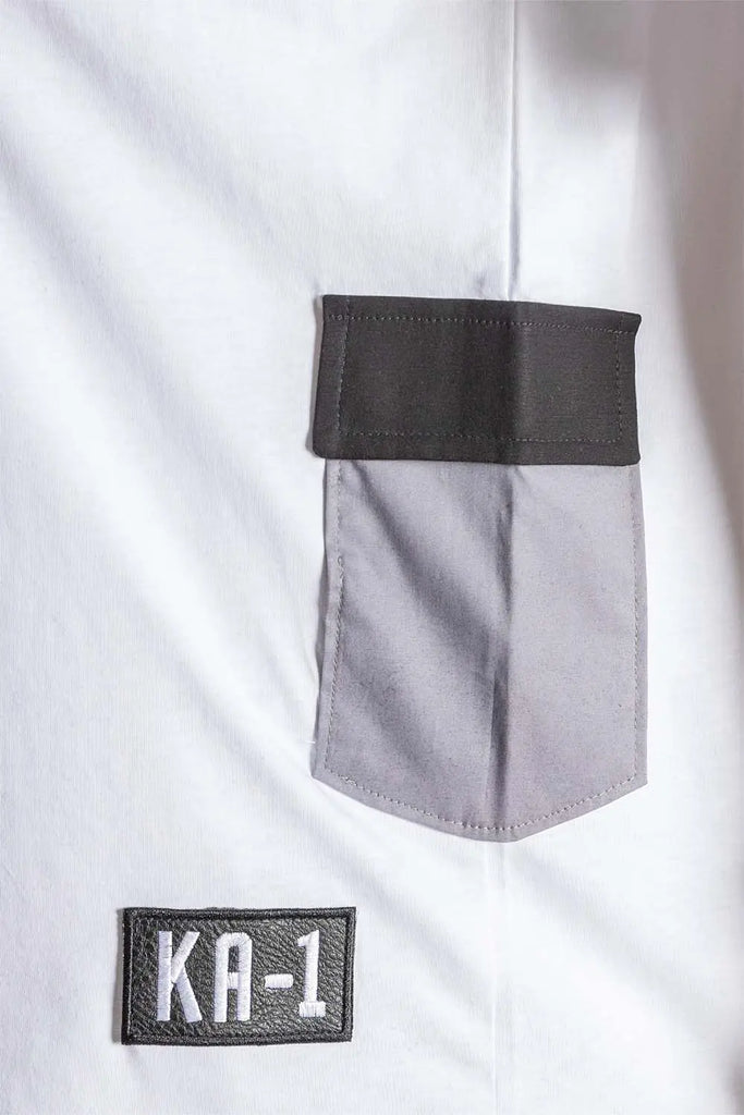 3D Oversized Side Pocket T-Shirt for Mens KA1