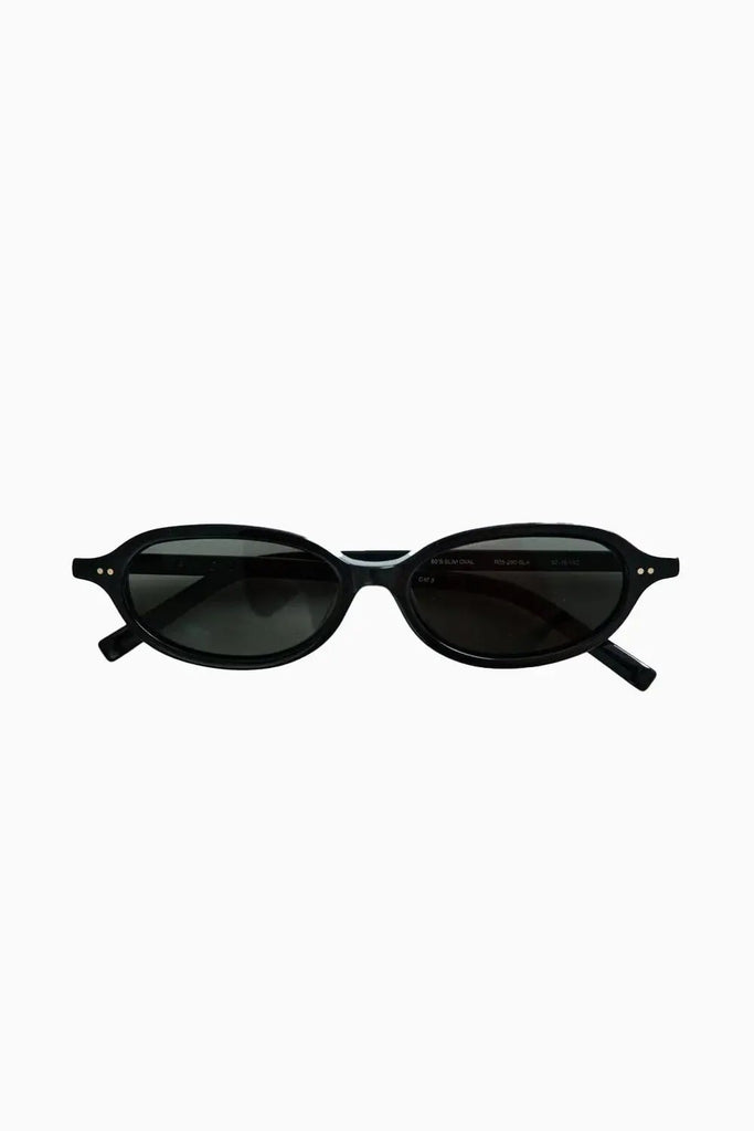 90s Slim Oval Sunglasses for Unisex St Agni