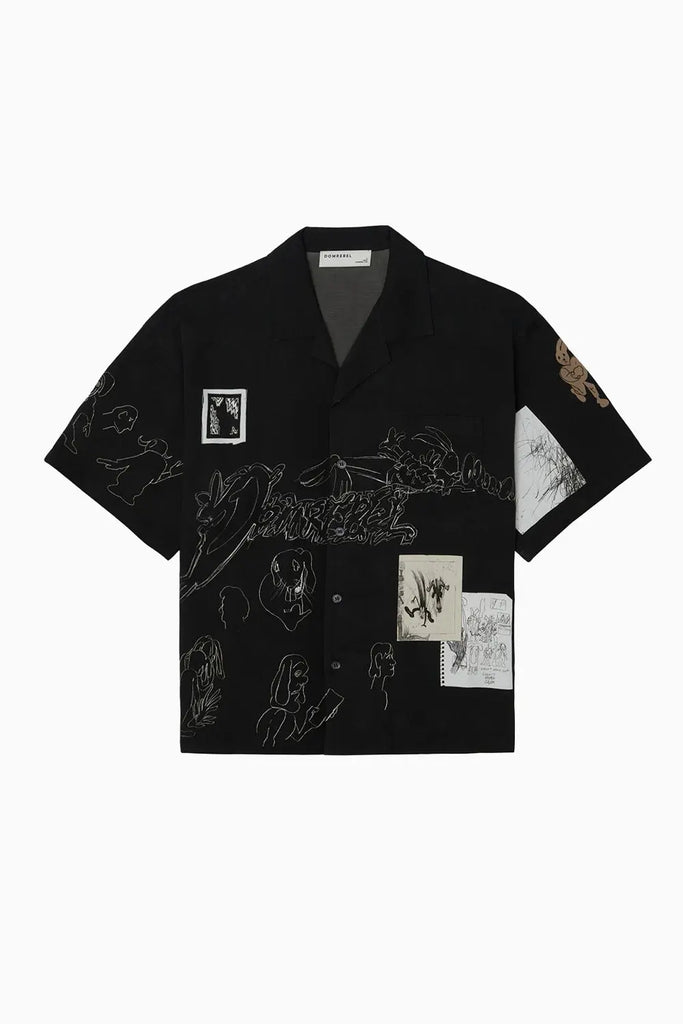 ASSEMBLAGE CAMP COLLAR SHIRT Domrebel