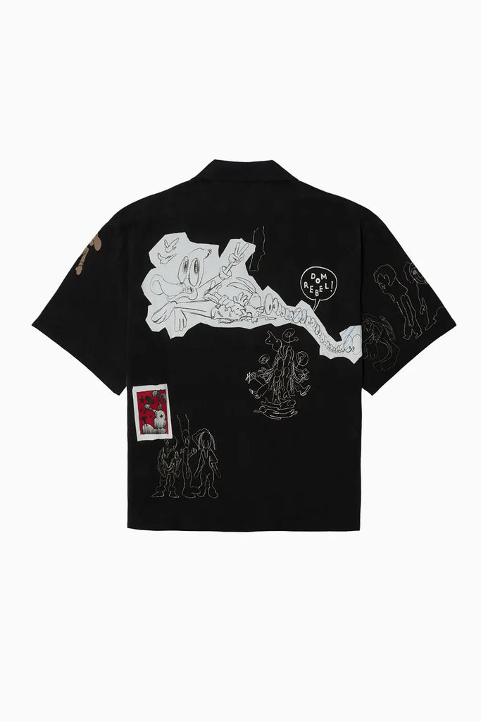 ASSEMBLAGE CAMP COLLAR SHIRT Domrebel
