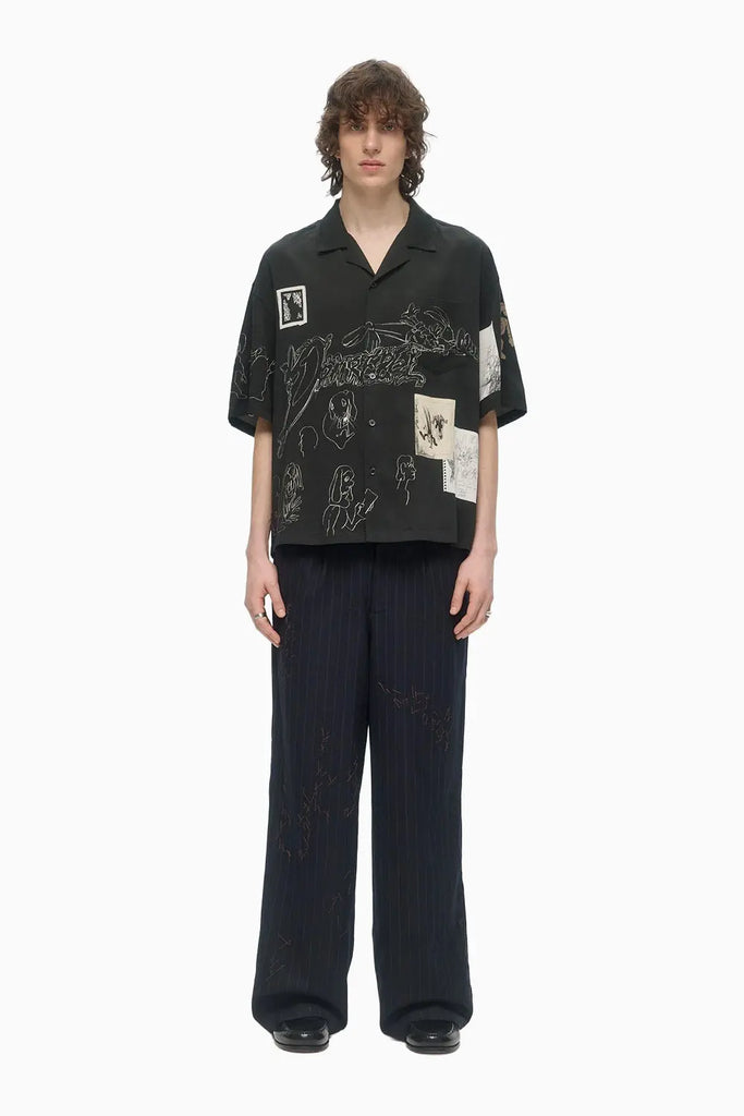 ASSEMBLAGE CAMP COLLAR SHIRT Domrebel
