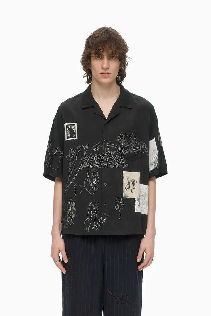 ASSEMBLAGE CAMP COLLAR SHIRT Domrebel
