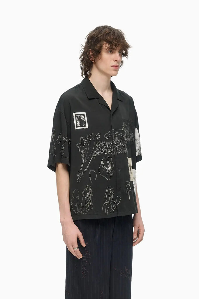 ASSEMBLAGE CAMP COLLAR SHIRT Domrebel