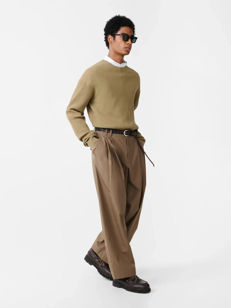 Arda Knit Rib Crew Neck Studio Nicholson
