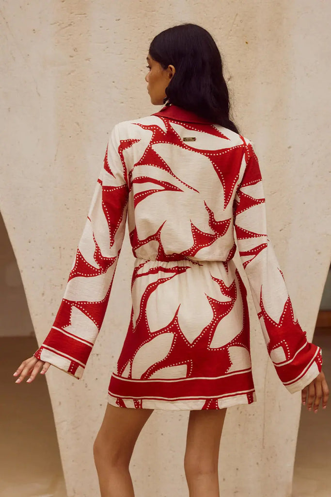 Arlette Sleeved Mini Dress Runaway The Label
