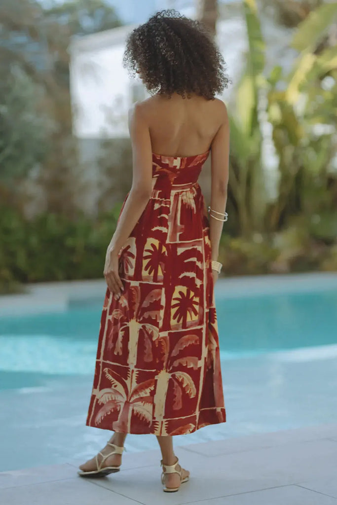 Arlo Midi Dress Runaway The Label