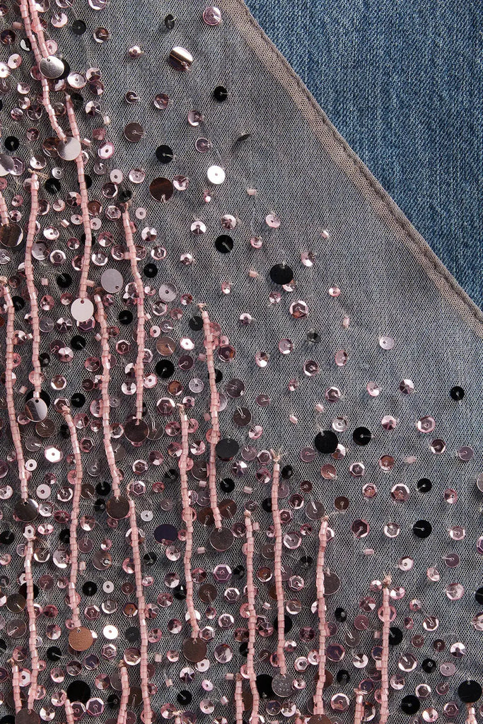 Asta Resort Helena Hand Beaded Jean Asta Resort