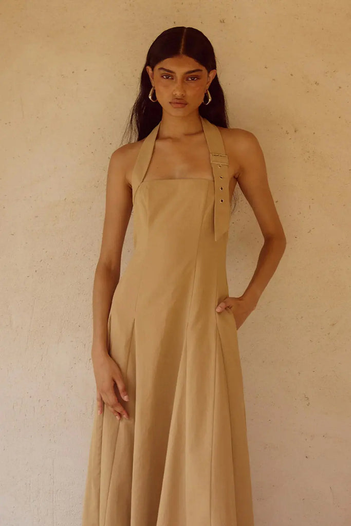 Astrid Halter Midi Dress Runaway The Label