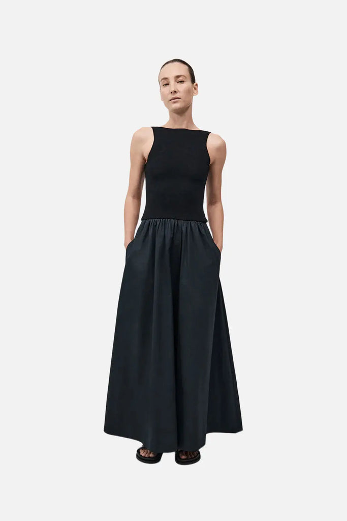 Bateau Cut Out Dress St Agni