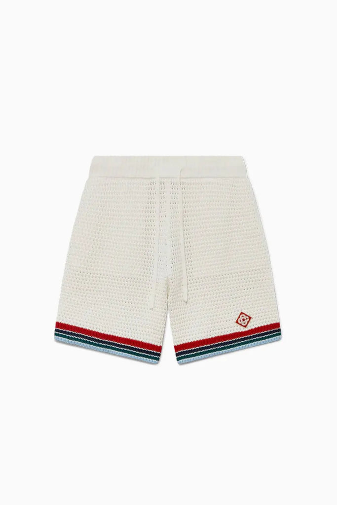 Bermuda Shorts in Crochet Casablanca