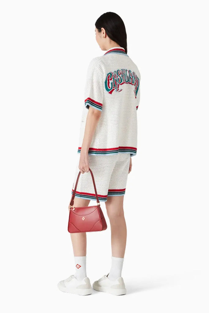 Bermuda Shorts in Crochet Casablanca