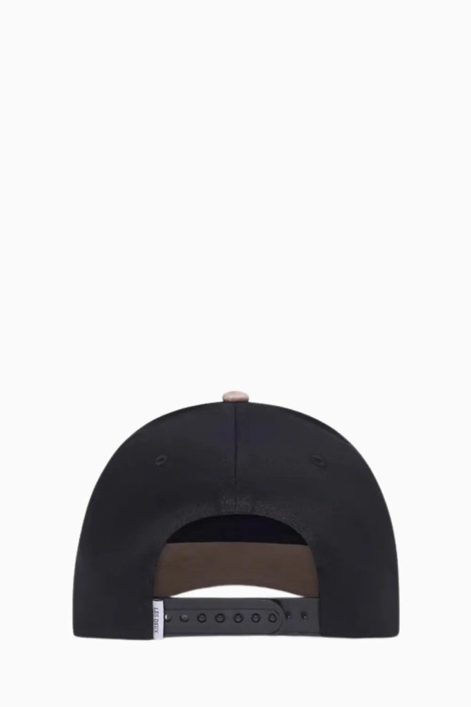 Brad Contrast Suede Baseball Cap for Mens Les Deux