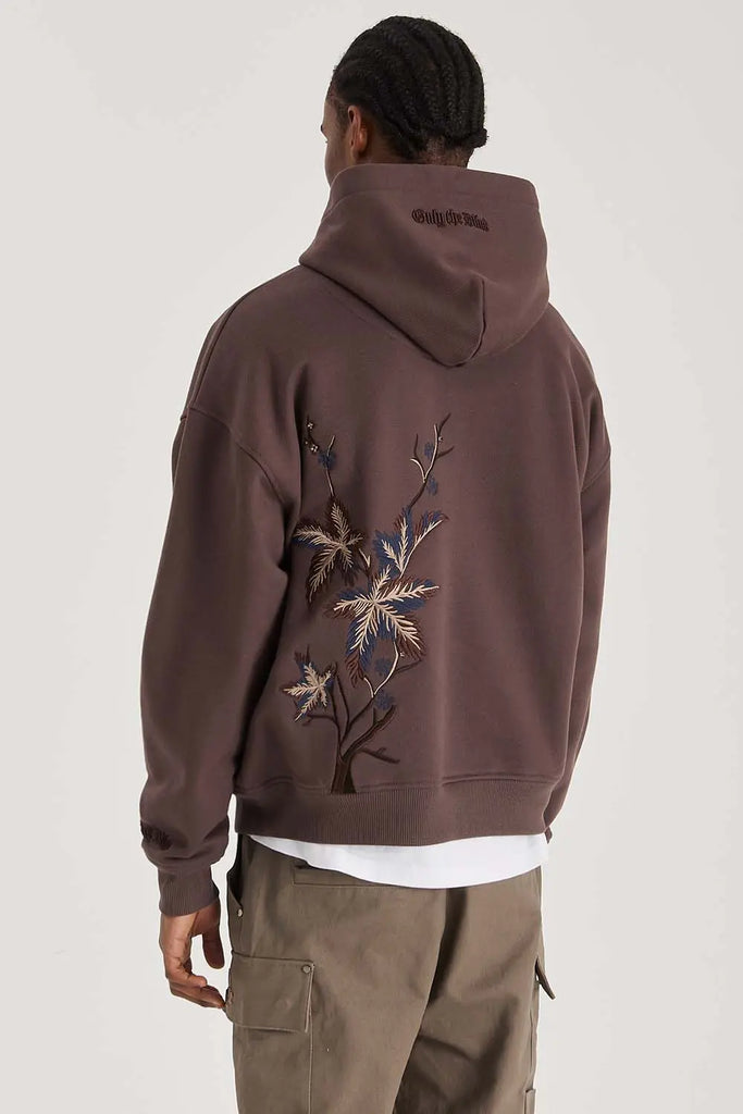 Brown Hawthorn Hoodie Only the Blind