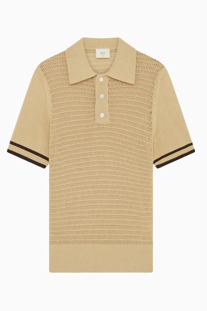 CAPELLO COTTON KNITTED POLO Che Studios