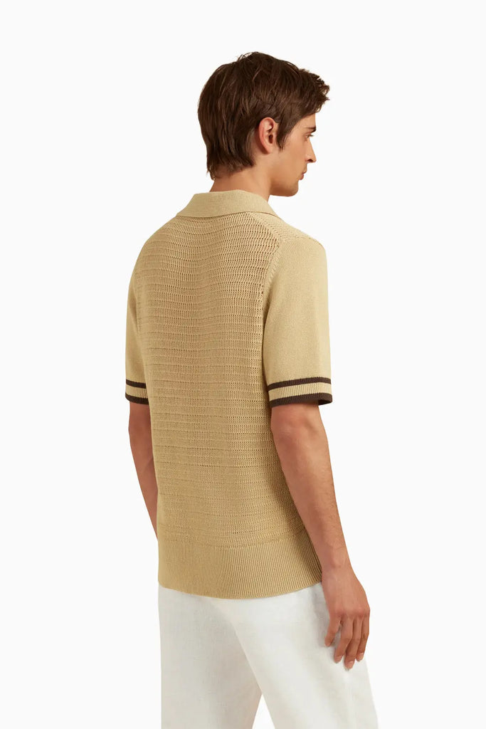 CAPELLO COTTON KNITTED POLO Che Studios