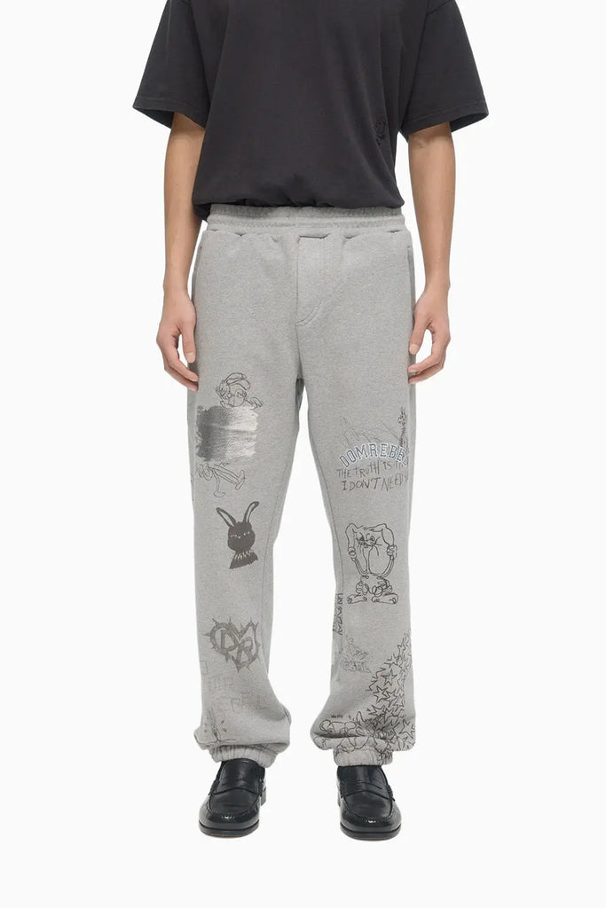 COLLEGE SWEATPANTS Domrebel