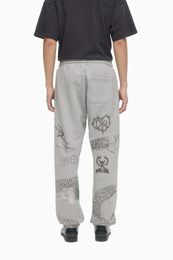 COLLEGE SWEATPANTS Domrebel