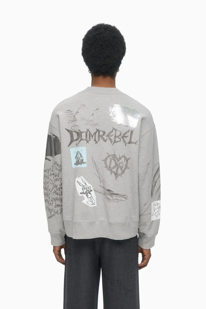COLLEGE SWEATSHIRT Domrebel