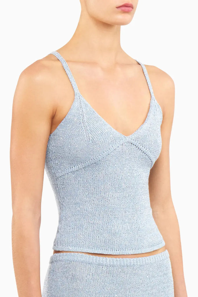 Carolina Camisole Top in Cotton Blend Asta Resort