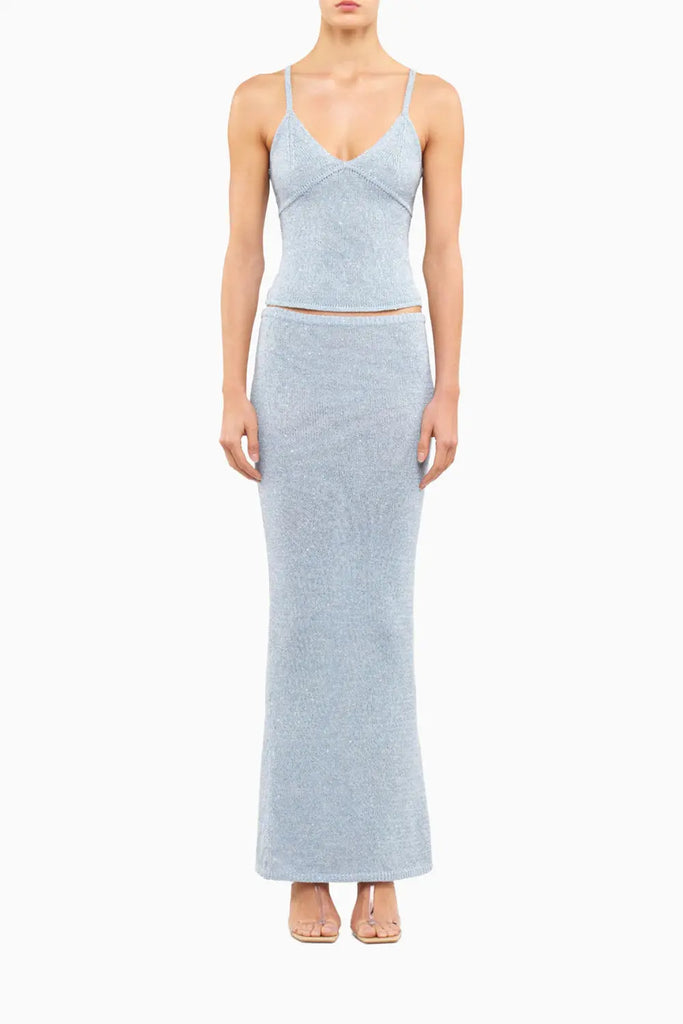 Carolina Sequin-embellished Skirt Asta Resort