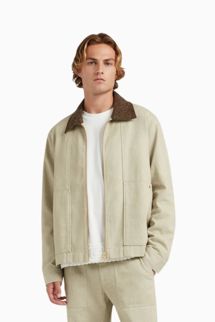 Cayell Jacket for Men - Beige Che Studios