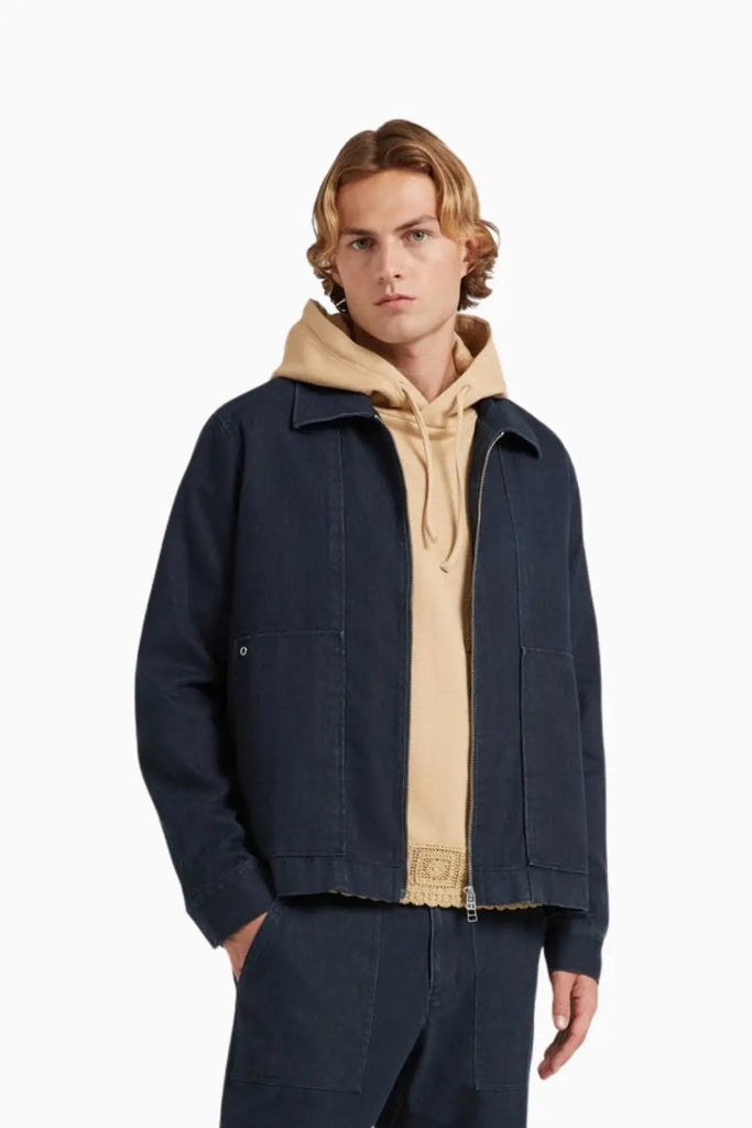 Cayo Jacket for Men - Navy Che Studios