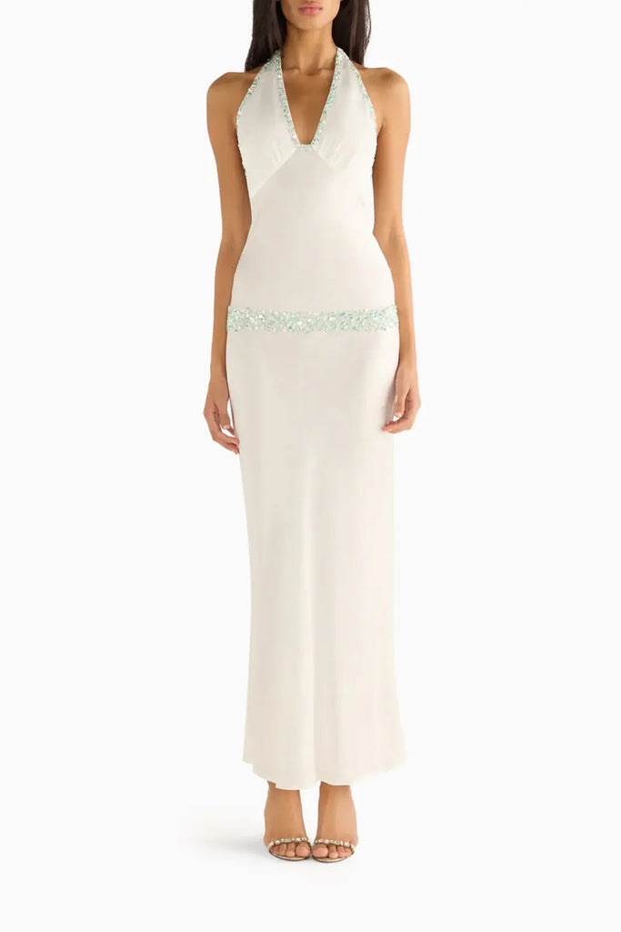 Celine Hand Beaded Dress for Womens Asta Resort