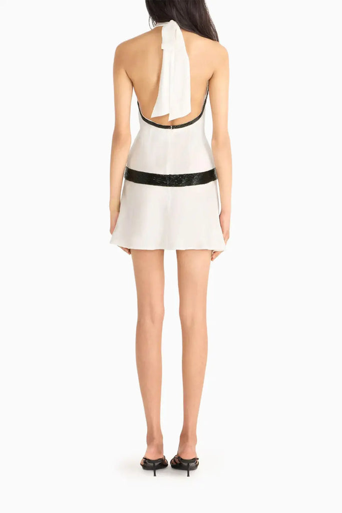 Celine Hand Beaded Mini Dress for Womens Asta Resort