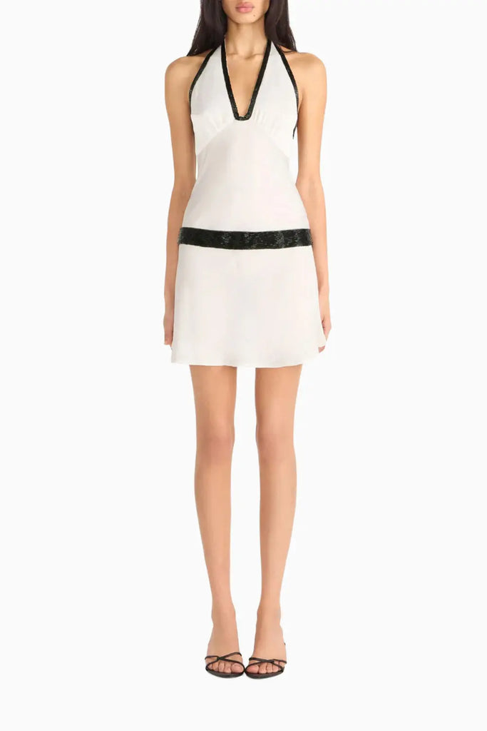 Celine Hand Beaded Mini Dress for Womens Asta Resort