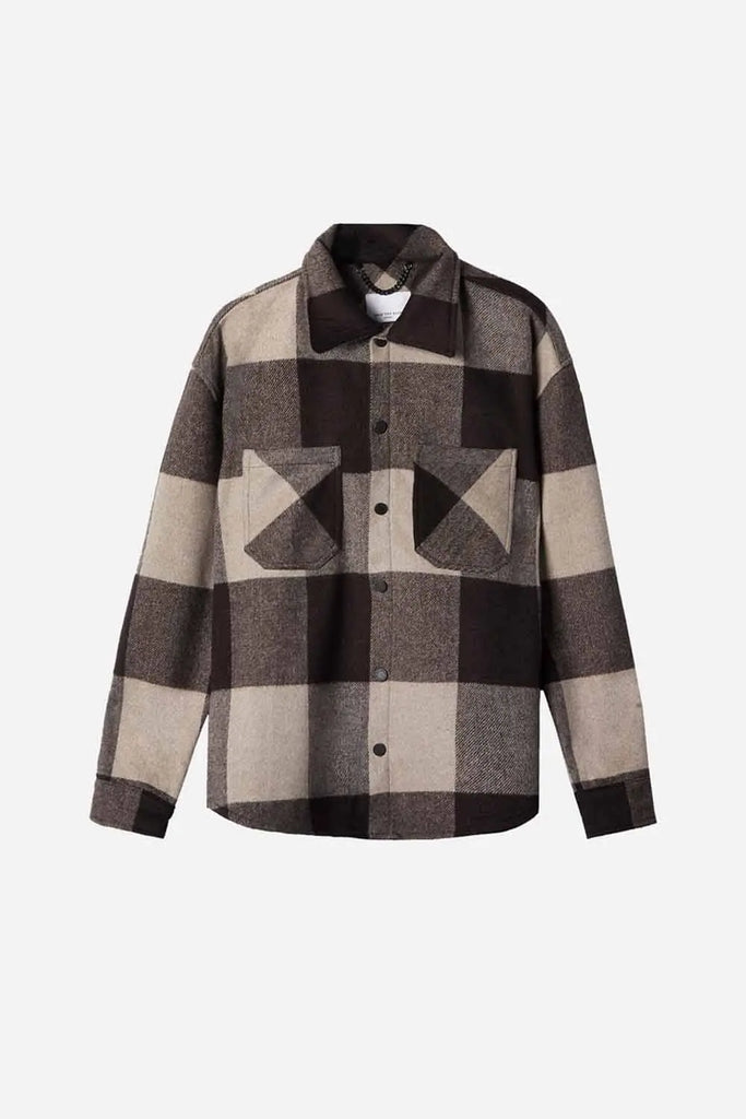 Chestnut Checked Flannel Only the Blind