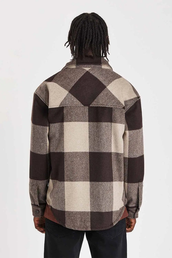 Chestnut Checked Flannel Only the Blind