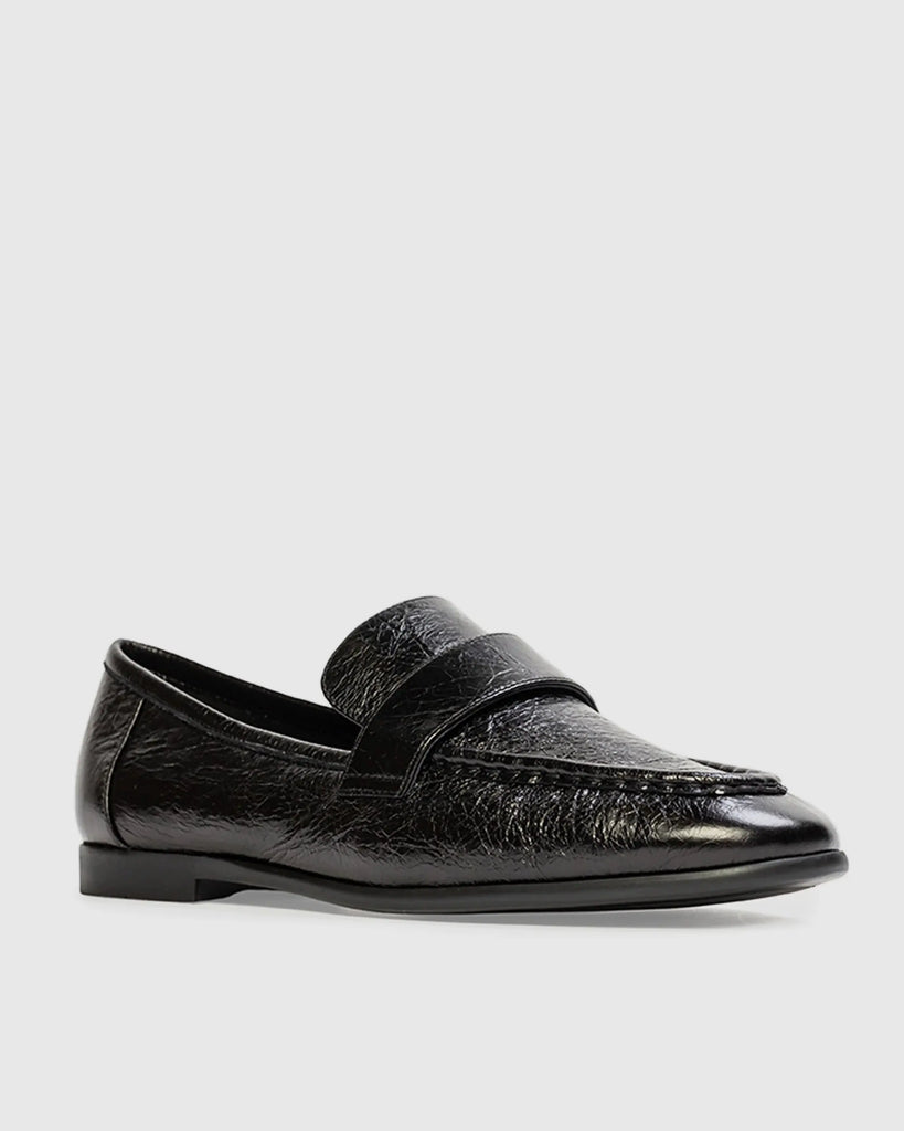 Classic loafer Black Suede Studio
