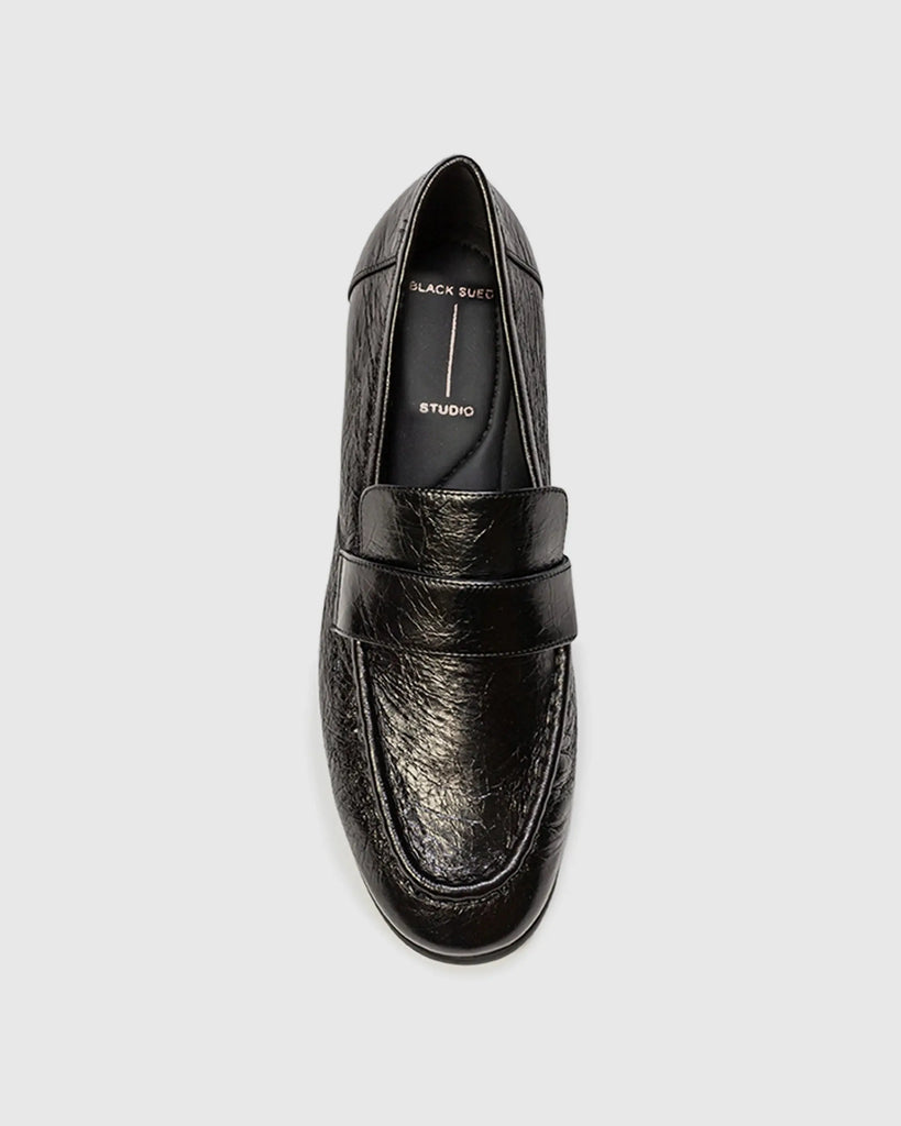Classic loafer Black Suede Studio