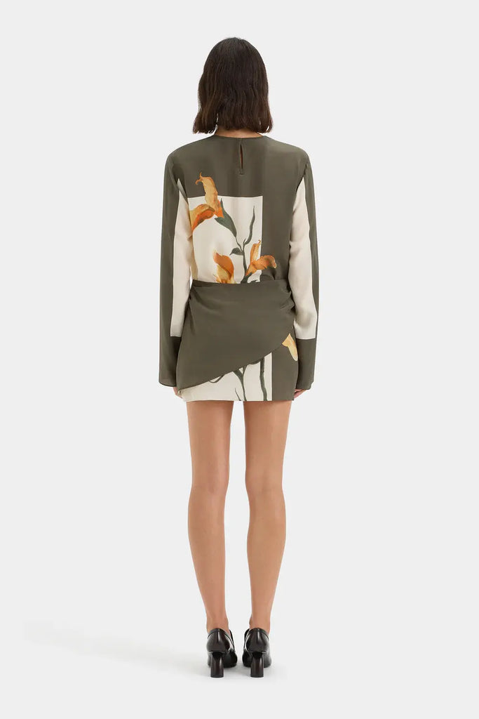 Constance Twist Mini Dress for Womens Sir The Label