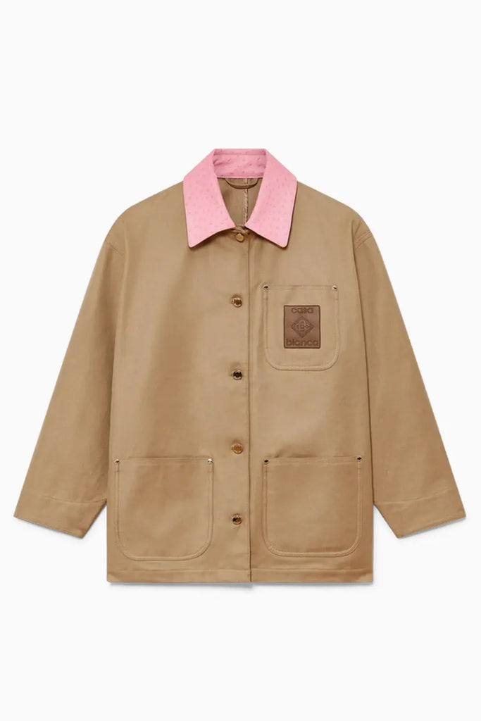 Cotton Workwear Jacket Casablanca