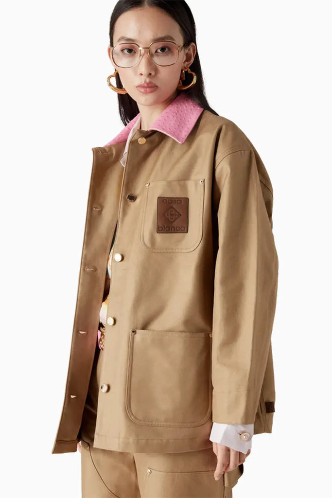 Cotton Workwear Jacket Casablanca