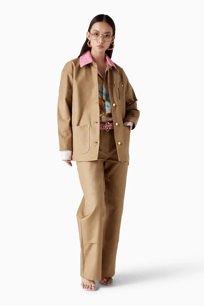 Cotton Workwear Jacket Casablanca