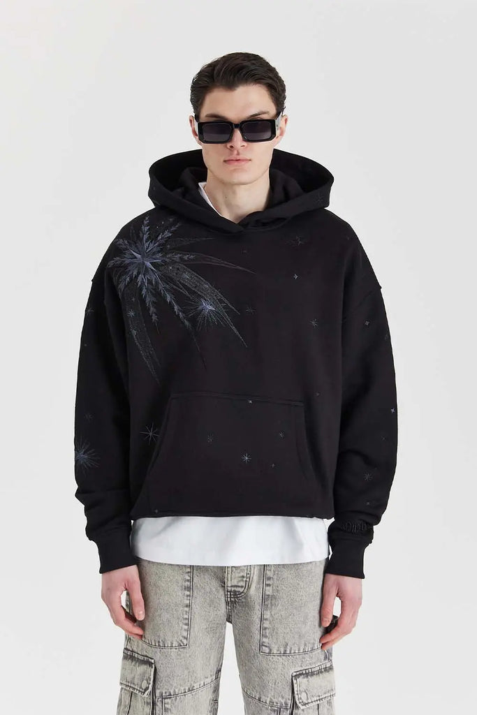Dark Shooting Star Hoodie for Mens Only the Blind