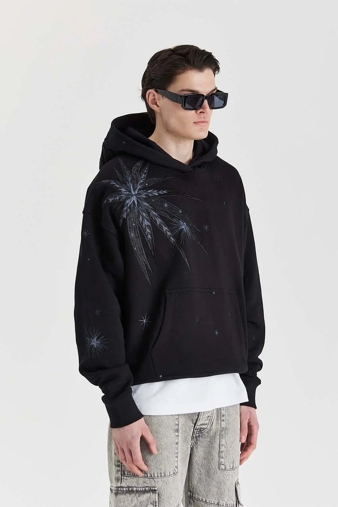 Dark Shooting Star Hoodie for Mens Only the Blind