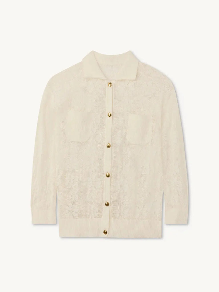 Delilah Crochet Shirt Asta Resort