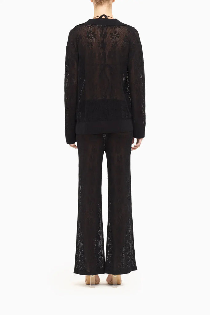 Delilah Crochet Shirt for Womens Asta Resort