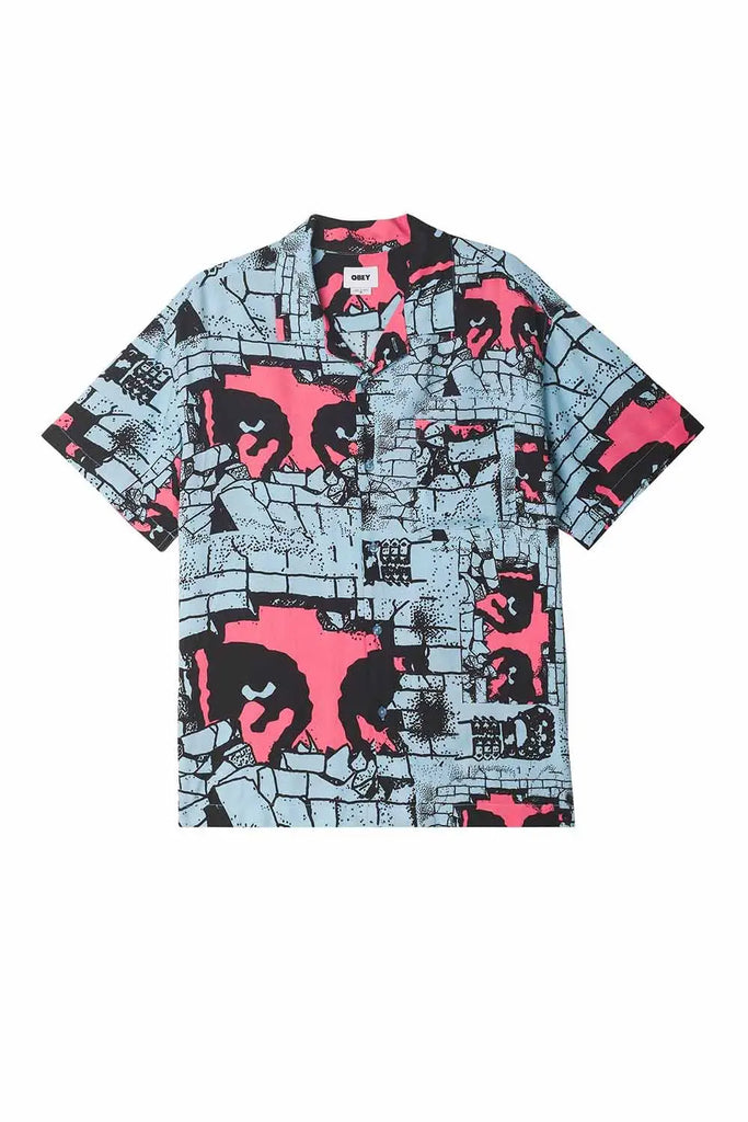 Detector Woven Shirt for Mens Obey