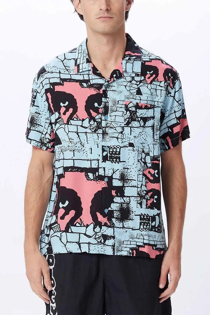 Detector Woven Shirt for Mens Obey