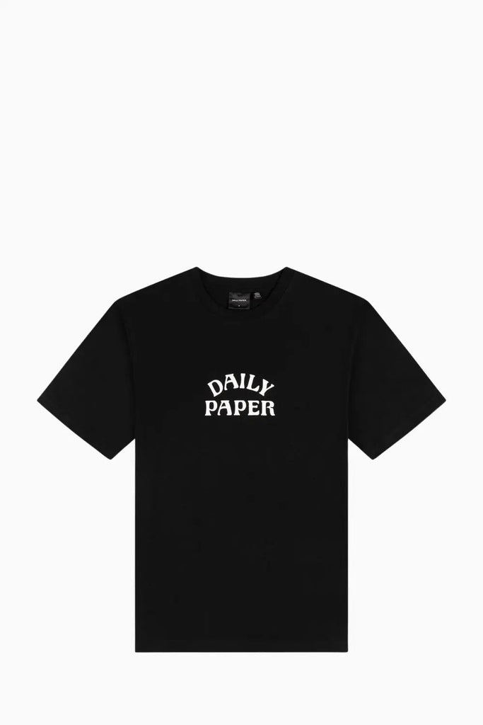 Dias Stacked T-Shirt for Men - Black DAILY PAPER