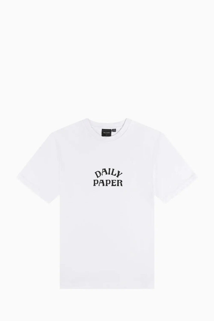 Dias Stacked T-Shirt for Men - White DAILY PAPER