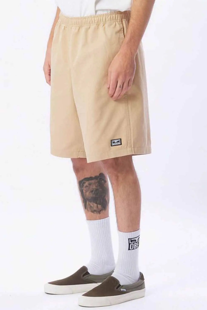 Easy Relaxed Twill Short for Mens Obey