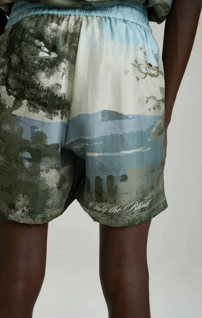 Echoes Of Angels Silk Shorts Only the Blind