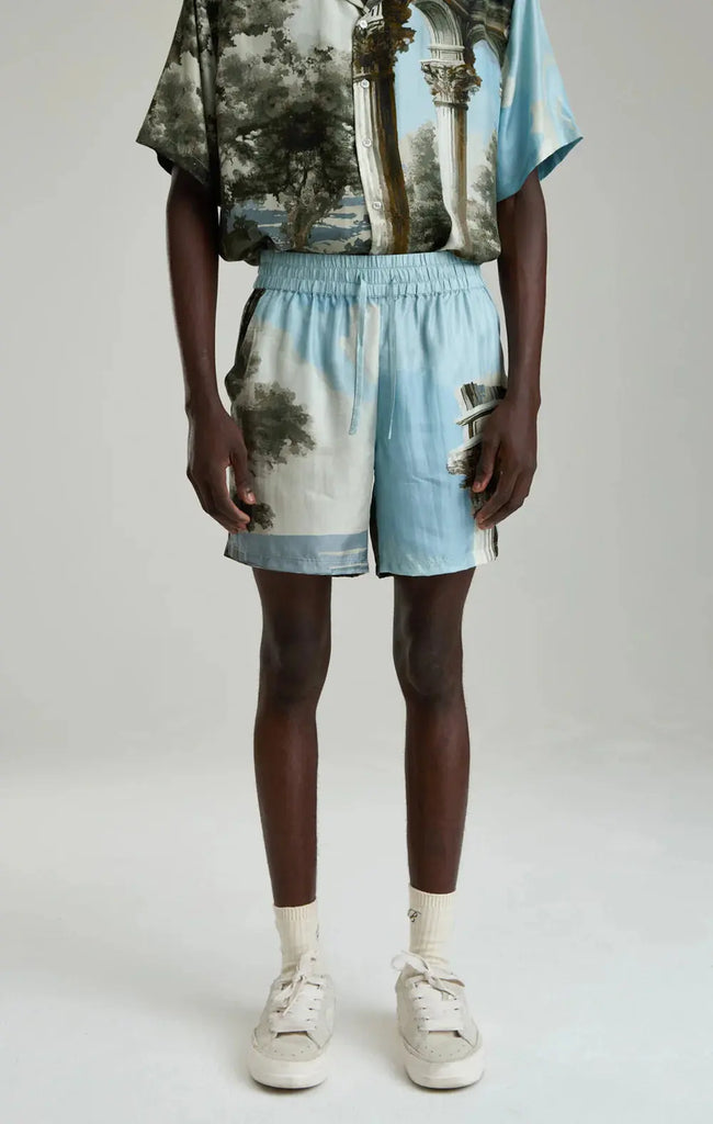Echoes Of Angels Silk Shorts Only the Blind